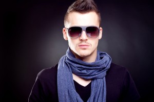 Fashion boy in sunglasses